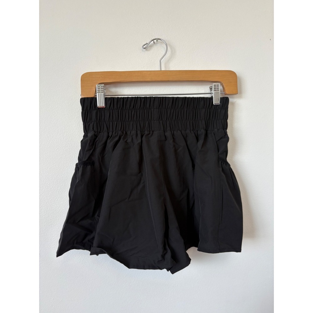 FireSwan High-Waisted Athletic Shorts – Black – Size Small – NWT - Picture 2 of 4
